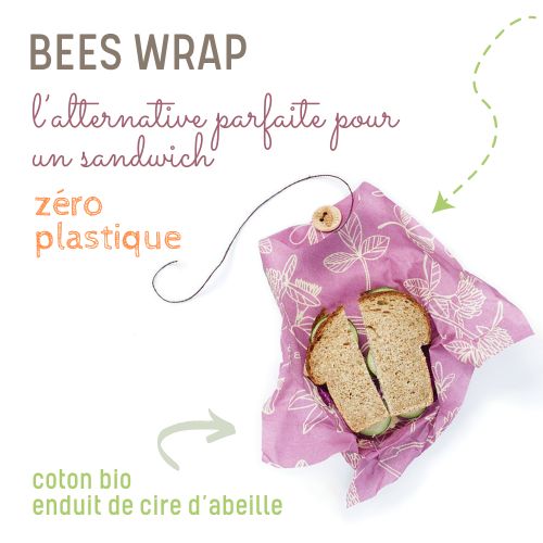 Bee's Wrap : la solution &eacute;cologique pour emballer sans plastique vos aliments sur sans-bpa.com